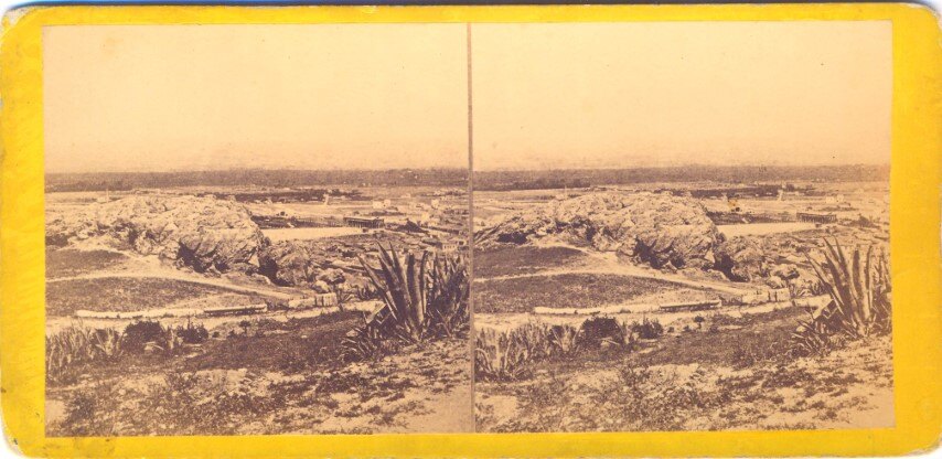 View of Theseium at far, Frank Good