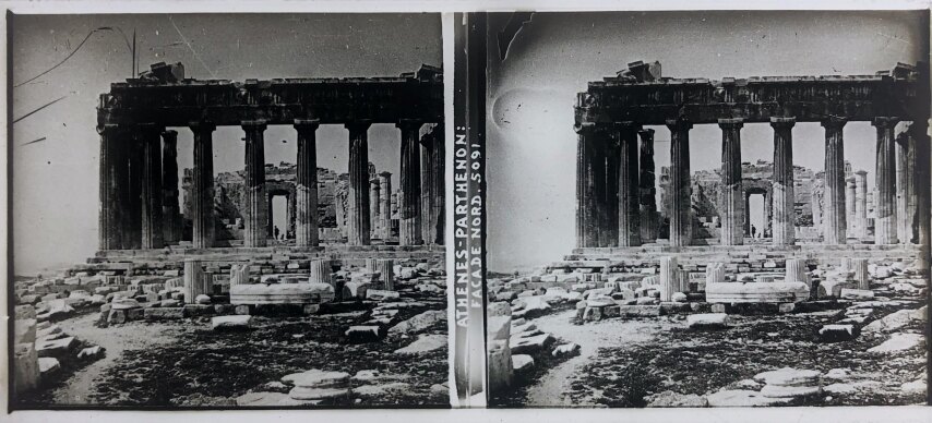Views of Athens and roads 07, Personal Glass, 1930
