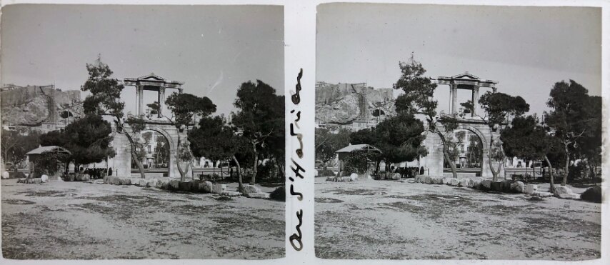 Views of Athens and roads 23, Personal Glass, 1930