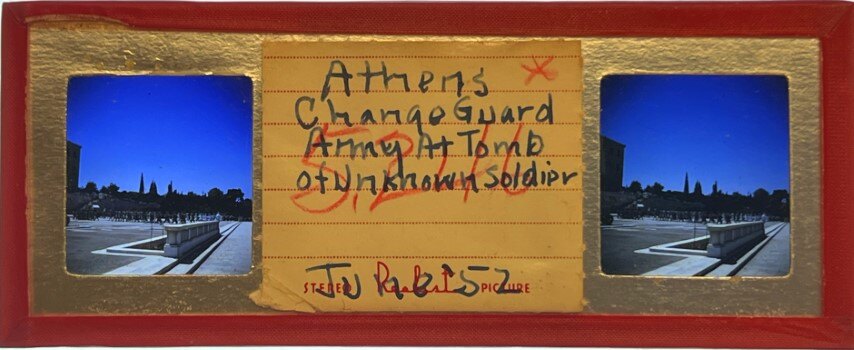 Change guard at Unknown Sodlier, Athens,Greece, 1952, Personal Realist