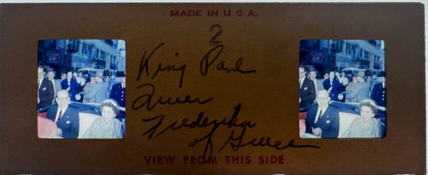 King Paul and Queen Frideriki, 1950, Greece