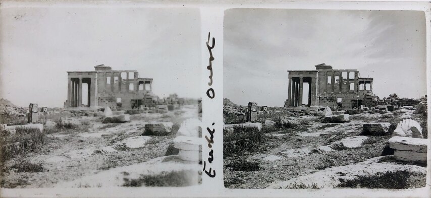 View of Acropolis and Parthenon 009, Personal Glass, 1930