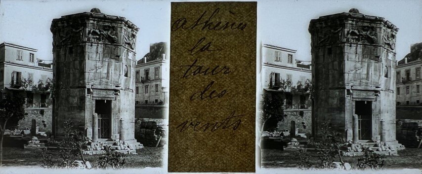 Towe of the winds, Personal Glass 1930, Greece