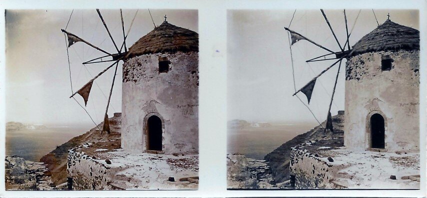 Mykonos Wind Mills, 1930 Greece