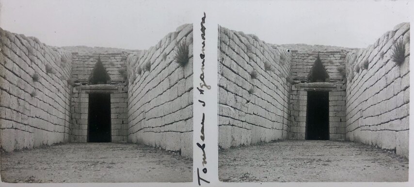 Agamemnon Tomb, Personal Glass, 1930, Greece