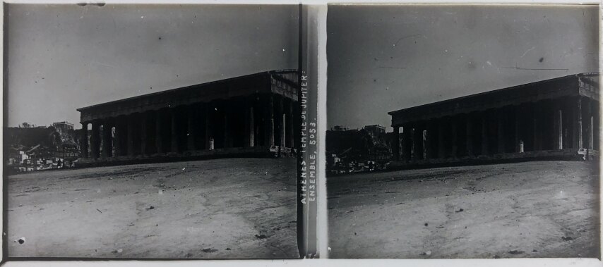 Views of Athens and roads 02, Personal Glass, 1930