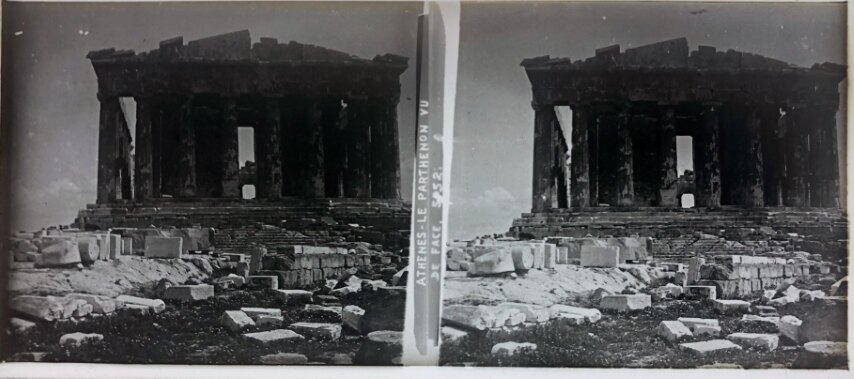 Views of Athens and roads 18, Personal Glass, 1930