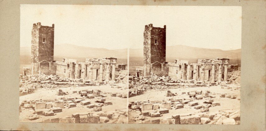 Athens Acropole from Greek Photographer 2, 1897 Constantine