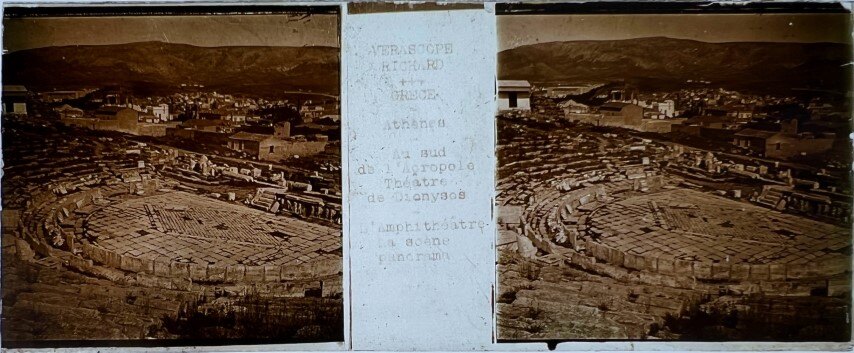 Theatre of Dionysos 1930, Athens, Greece