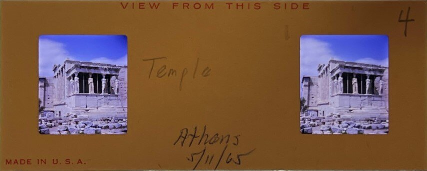 View of Cariatides 5 May 1965, Athens - Realist, Greece.jpg