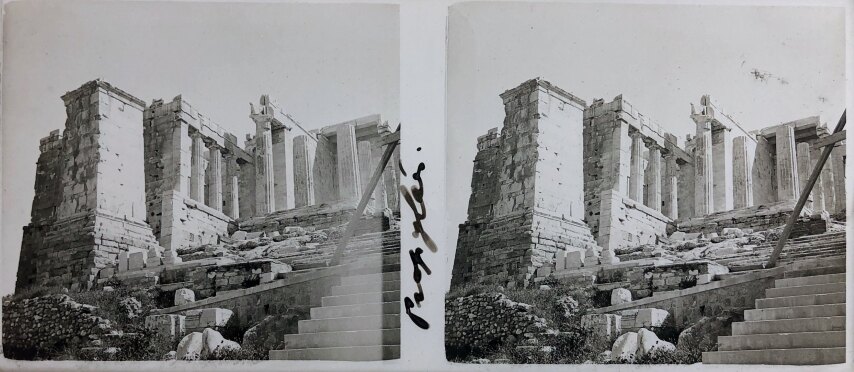 Views of Athens and roads 19, Personal Glass, 1930