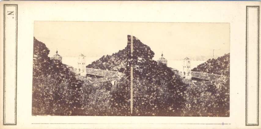 Monastery of Zoodoxou Pigis at Poros 1, Greece - 1890
