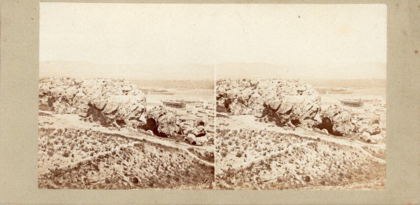 Athens Acropole from Greek Photographer 4, 1897 Constantine