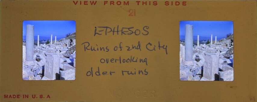 Ephesos Ruins,Greece, 1962, Personal Realist