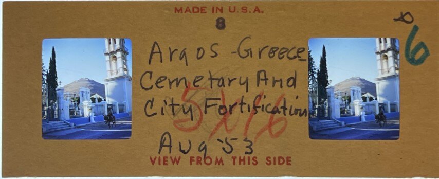 Argos road,Greece, 1953, Personal Realist