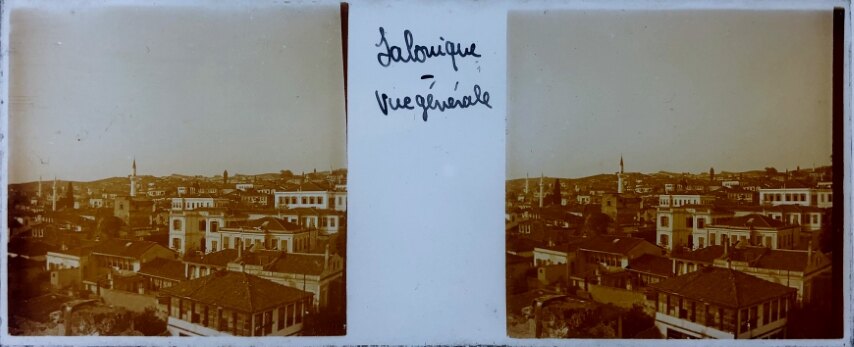 General view of Salonique, Greece, Glass - 1918