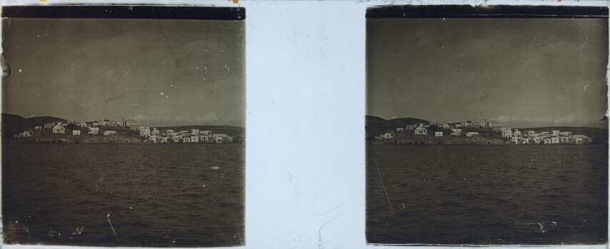 Syros view from boat, Personal, 1911, Greece