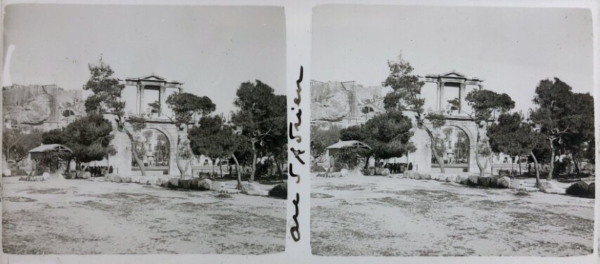 Views of Athens and roads 26, Personal Glass, 1930