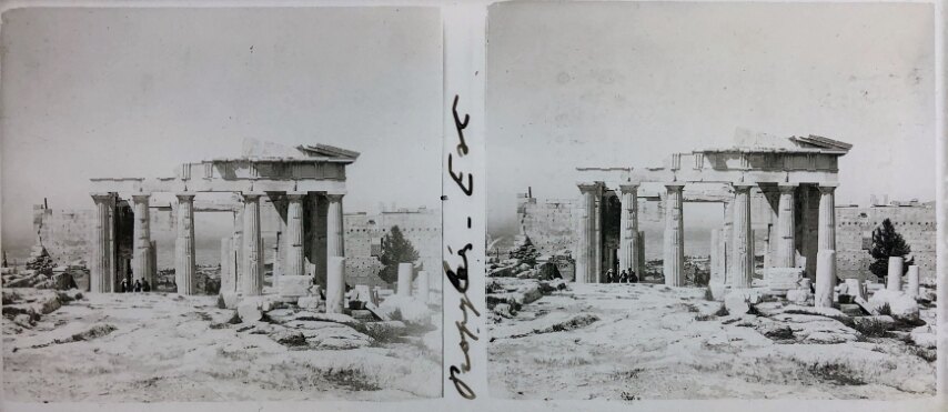 Views of Athens and roads 29, Personal Glass, 1930