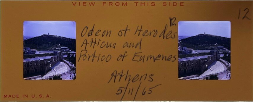 Herodes Atticus Odeon 11 May 1965 Athens - Realist, Greece.jpg
