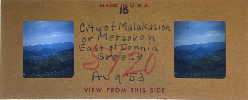 Malakasa or Metsovo, Greece, 1953, Personal Realist