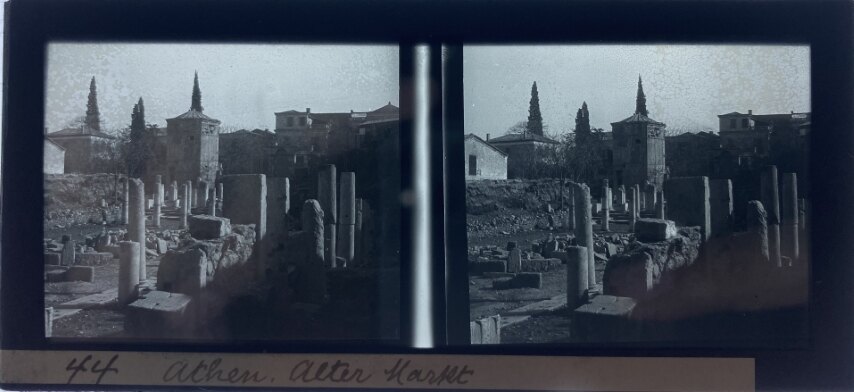 Towe of the Winds site, 1910, Greece