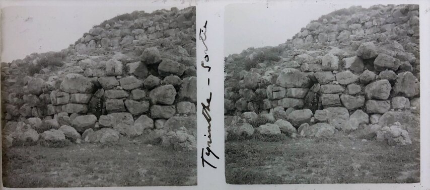 Ancient Tyrins 2 (Tirintha), Personal Glass, 1930, Greece