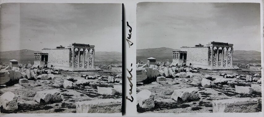 View of Acropolis and Parthenon 015, Personal Glass, 1930