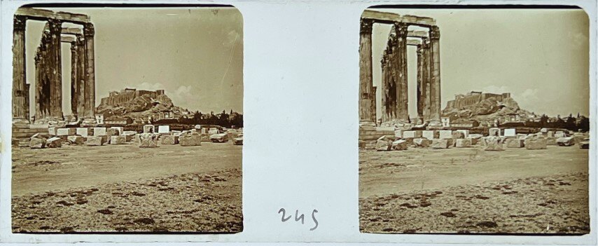 Olympian Zeus columns and Acropolis - Glass, Greece.jpg