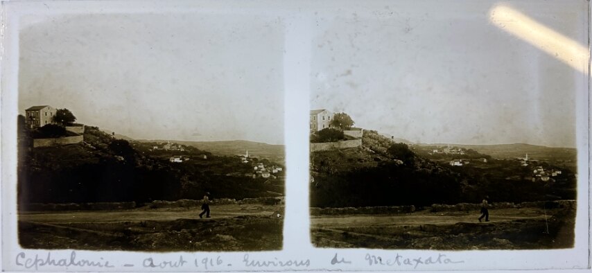 Argostili, 29 Aug 1916, Metaxata, Greece, Pesonal Glass