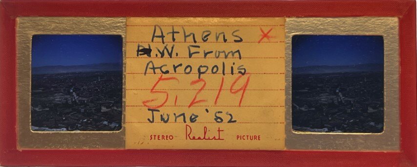 Athens West from Acropolis,Greece, 1952, Personal Realist