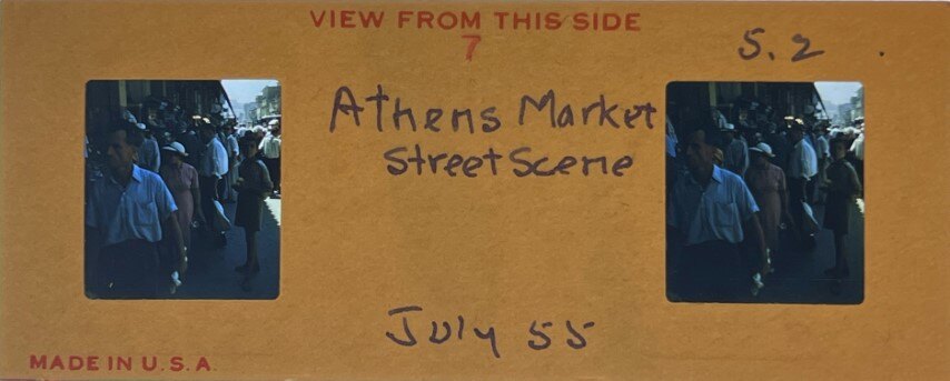 Athens Street Market,Greece, 1955, Personal Realist