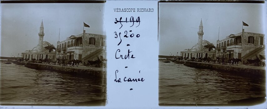 Crete, Chania - Canea Port, 1910, Greece