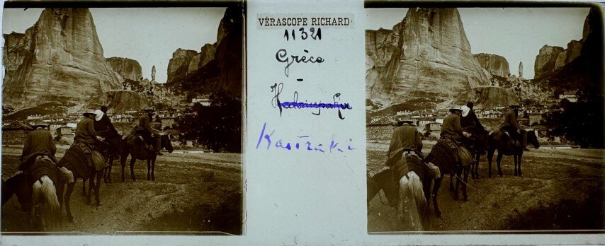 Near the village Kastraki at Kalampaka, Greece, 1915
