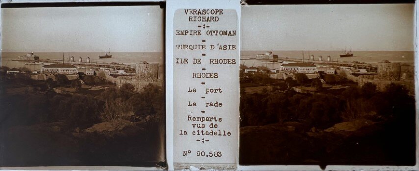 Port of Rhodes, 1920, Verascope
