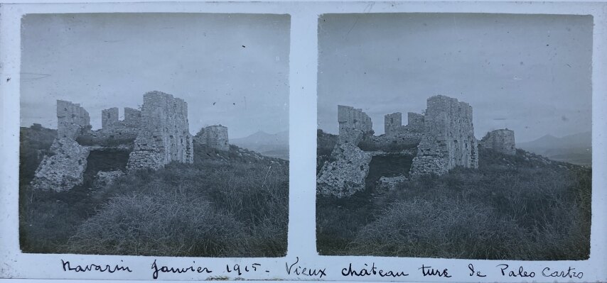 Navarino, Paleokastro, January 1915, Greece