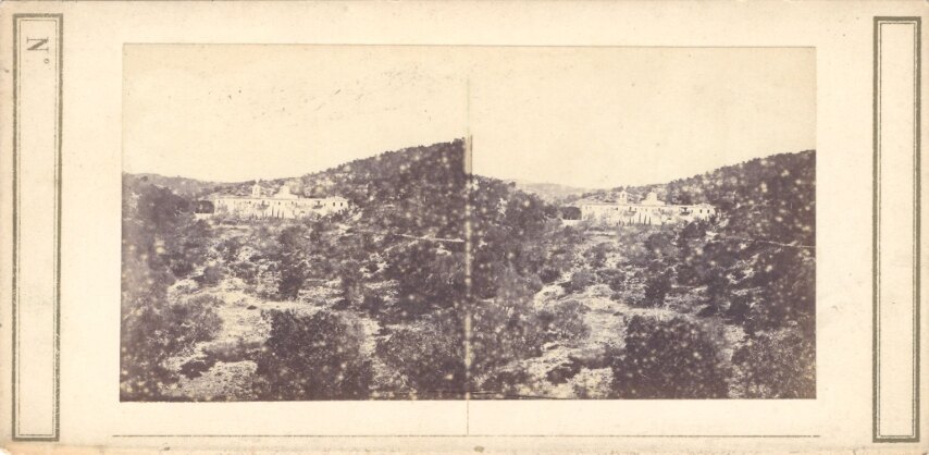 Monastery of Zoodoxou Pigis at Poros 2, Greece - 1890