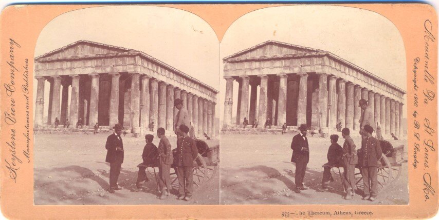 The Theseum, Athens, early Keystone