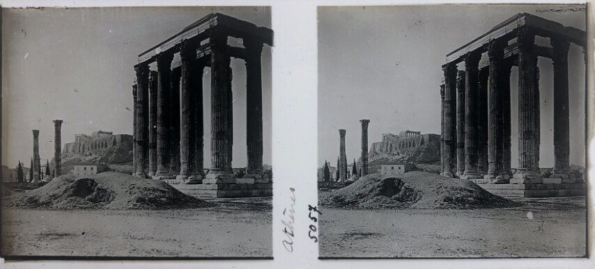 Views of Athens and roads 16, Personal Glass, 1930