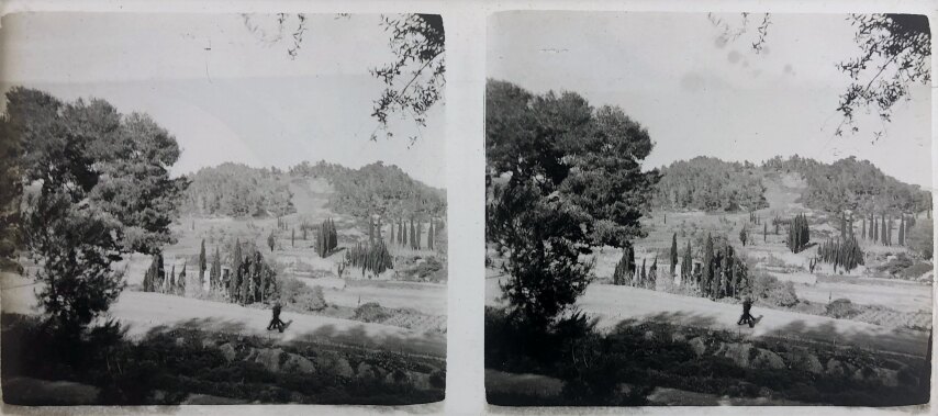 Views of Olympia 03, Personal Glass, 1930