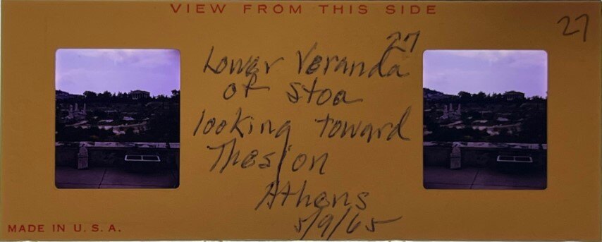 Thesion from Attalus 9 May 1965, Athens - Realist, Greece.jpg