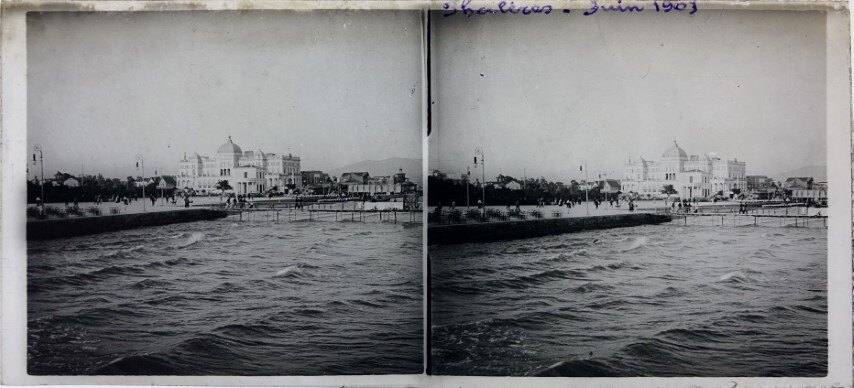 Aktaion Grand Hotel, Palaio Falio, Athens, Personal Glass 1903, Greece.jpg