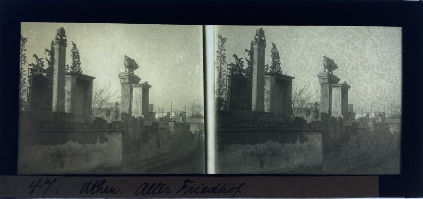 Keramikos Cemetery, 1910, Greece