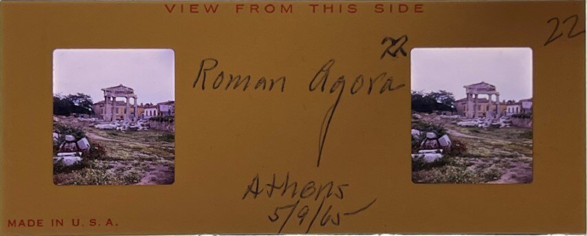 Roman Agora 9 May 1965 Athens - Realist, Greece.jpg