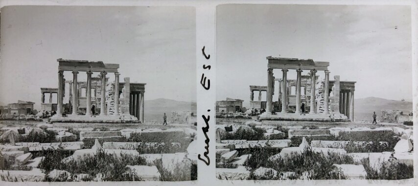 View of Acropolis and Parthenon 012, Personal Glass, 1930