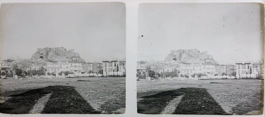 View of Acropolis 036, Personal Glass, 1930