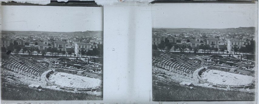 Aeropagitou Street and Athens, Personal, 1911, Greece