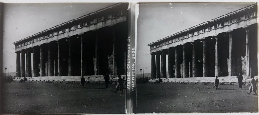 Views of Athens and roads 04, Personal Glass, 1930