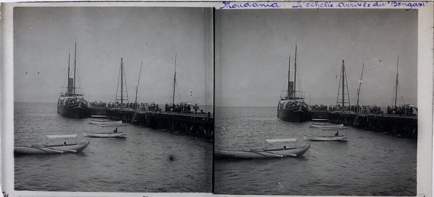 Moudania Crete, boat Bengazi, Personal Glass 1903, Greece.jpg