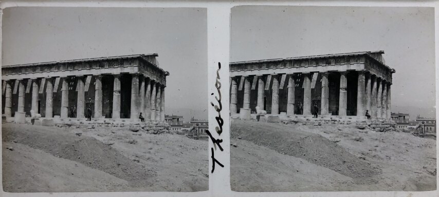 View of Acropolis and Parthenon 002, Personal Glass, 1930